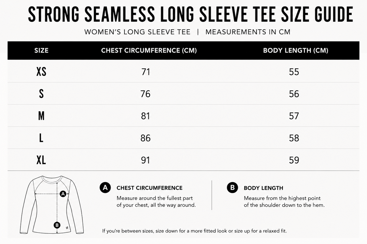 STRONG Seamless Ls Tee