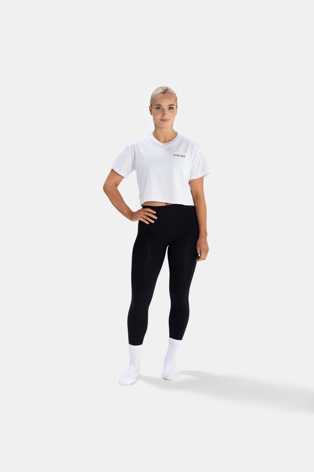 STRONG Womens Crop Tee