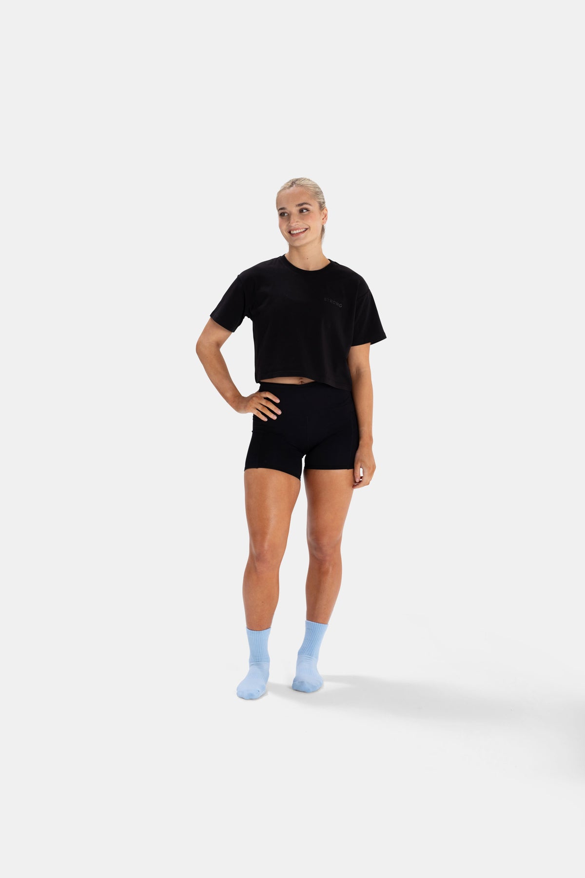 STRONG Womens Crop Tee