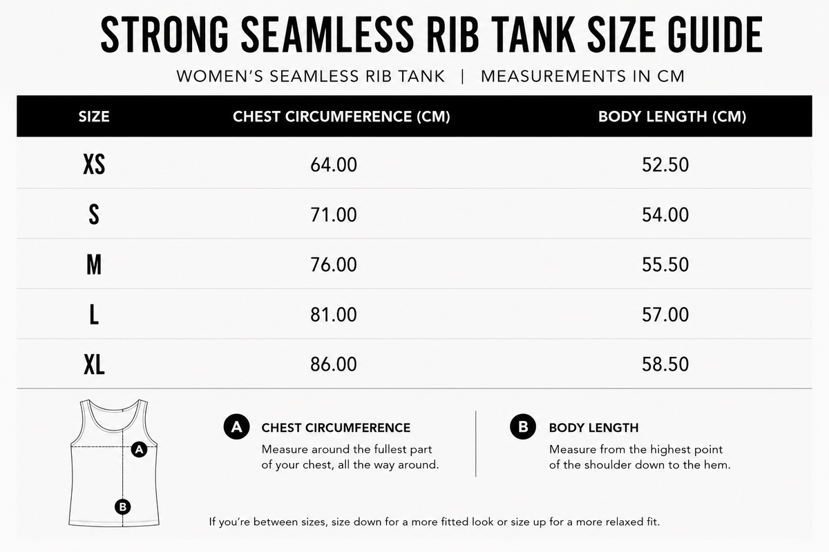 Instructor Seamless Rib Tank