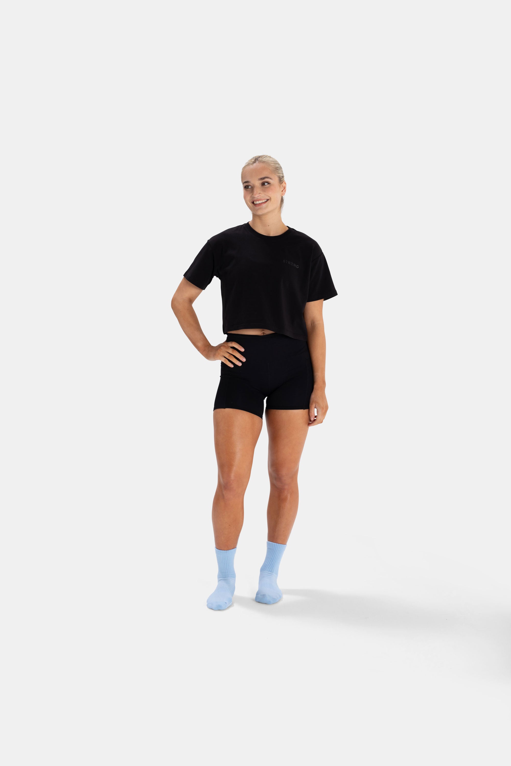 STRONG Womens Crop Tee