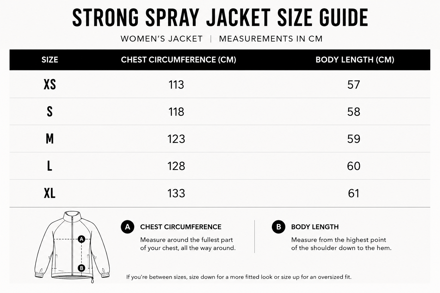 STRONG Spray Jacket