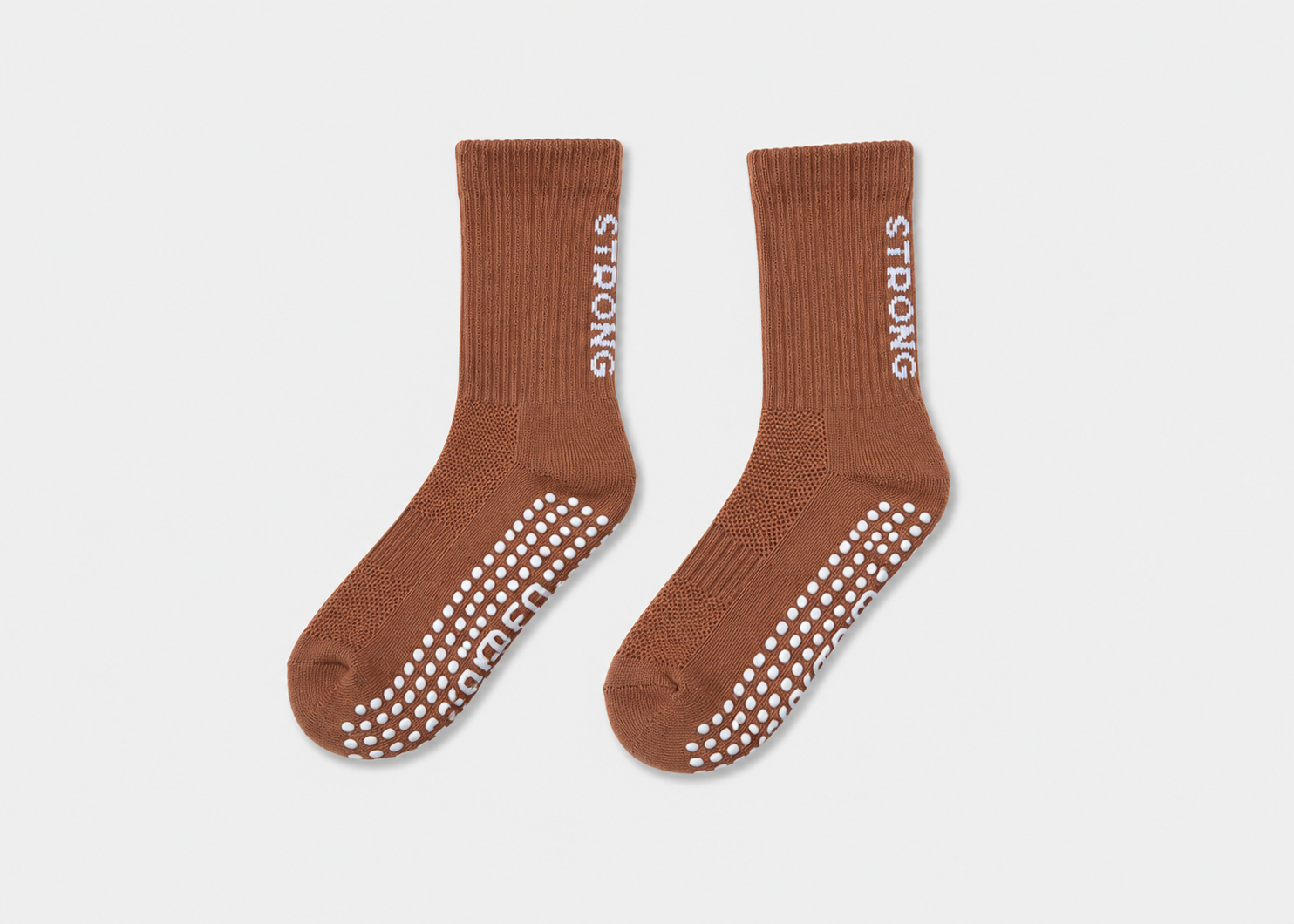 STRONG Mocha Crew Sock (Seasonal)