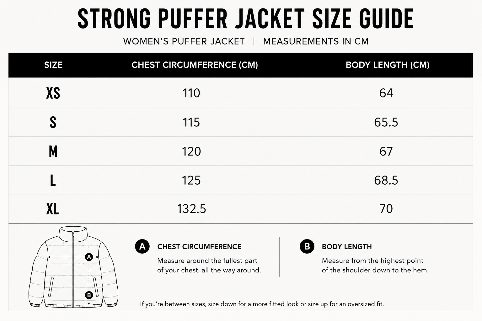 STRONG Puffer Jacket